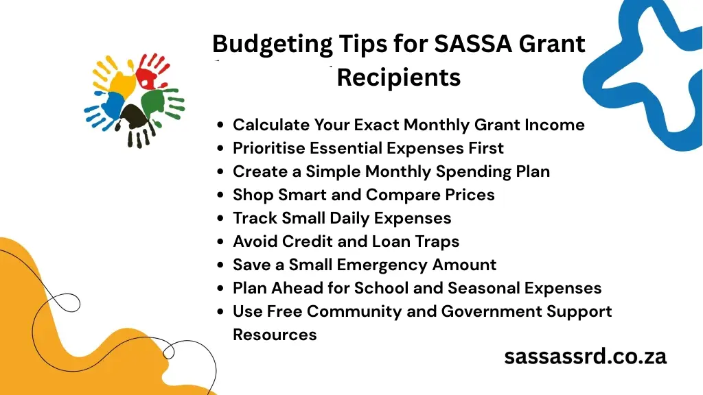 Budgeting Tips for SASSA Grant Recipients in South Africa 1 Budgeting Tips for SASSA Grant Recipients